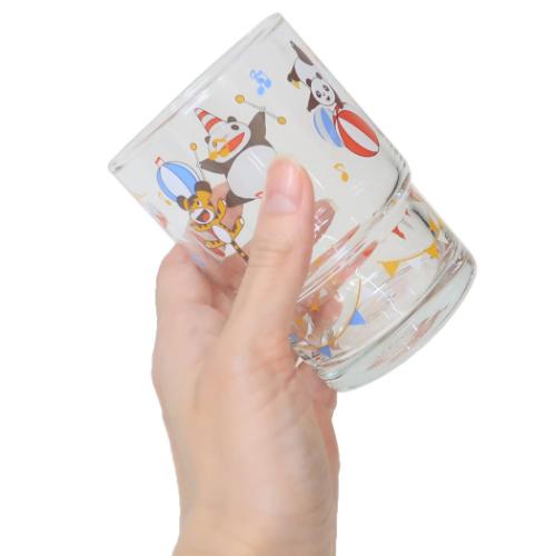 パンダコパンダ ガラスコップ スタッキンググラス サーカス キャラクター グッズ