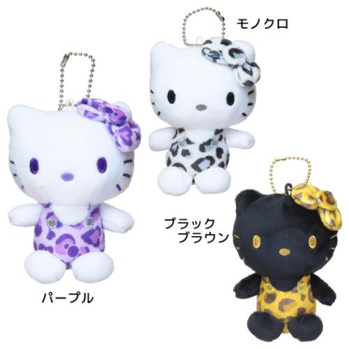 ハローキティ マスコット ボールチェーンマスコット ヒョウ柄シリーズ サンリオ キャラクター グッズ