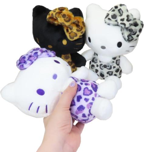 ハローキティ ぬいぐるみ お座りぬいぐるみ ヒョウ柄シリーズ サンリオ キャラクター グッズ