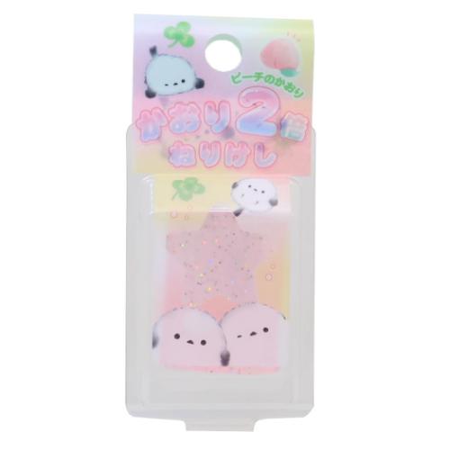消しゴム 香り2倍クリアねりけし もふころりん えなが かわいい グッズ メール便可