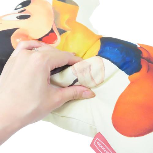 ミッキーマウス クッション ダイカットクッション AmericanParadise ポーズ ディズニー キャラクター グッズ