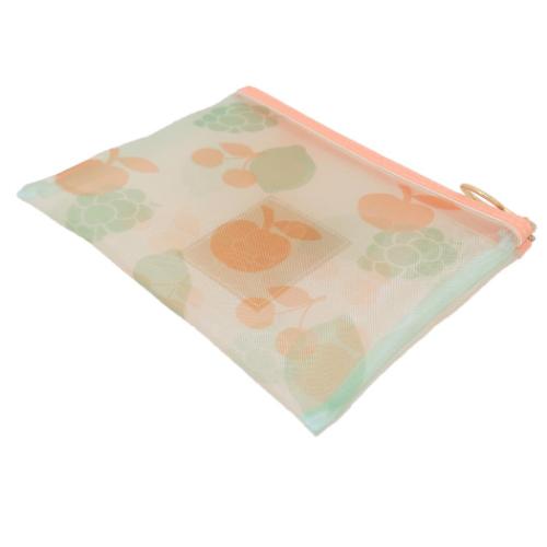 ミッフィー コスメポーチ メッシュポーチ fruits ディックブルーナ 絵本キャラクター グッズ メール便可