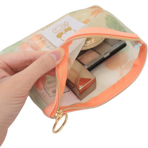 ミッフィー コスメポーチ メッシュポーチ fruits ディックブルーナ 絵本キャラクター グッズ メール便可