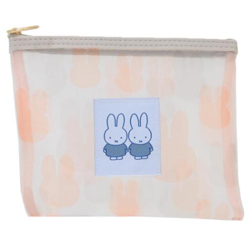 ミッフィー コスメポーチ メッシュポーチ friend ディックブルーナ 絵本キャラクター グッズ メール便可