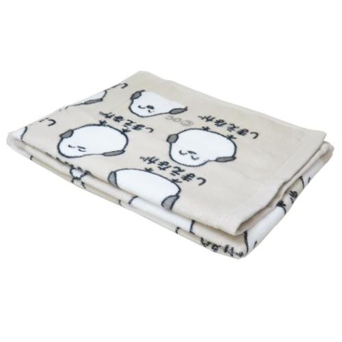 おえかきさん フェイスタオル プリントロングタオル しまえながさん グレー 面白雑貨 グッズ メール便可