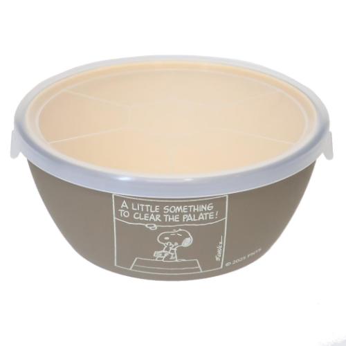 スヌーピー 深皿 ラップフリーボウル BR コミック ピーナッツ キャラクター グッズ