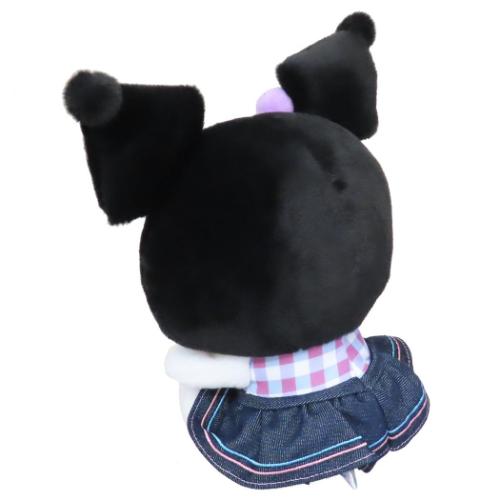 クロミ ぬいぐるみ プラッシュドールS ギンガムデニム サンリオ キャラクター グッズ