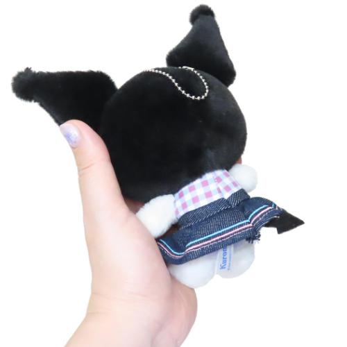 クロミ ぬいぐるみ ミニぬいぐるみボールチェーン ギンガムデニム サンリオ キャラクター グッズ