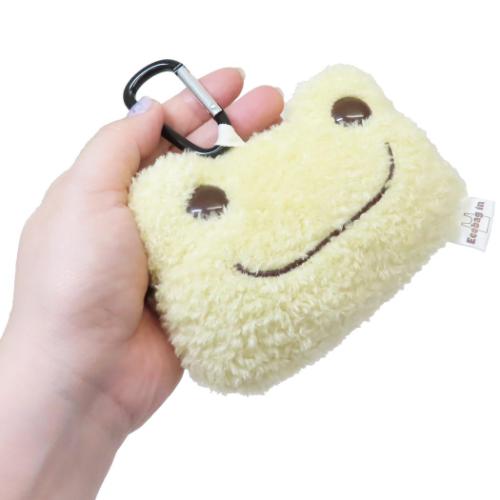 かえるのピクルス ショッピングバッグ ぬいぐるみエコバッグ BE キャラクター グッズ
