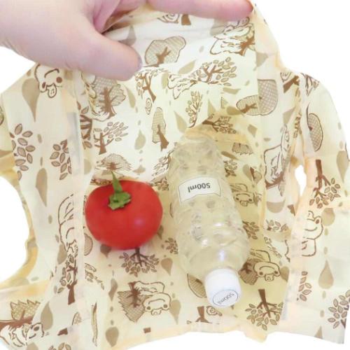 かえるのピクルス ショッピングバッグ ぬいぐるみエコバッグ アース＆ピクルス イヌワシさん キャラクター グッズ