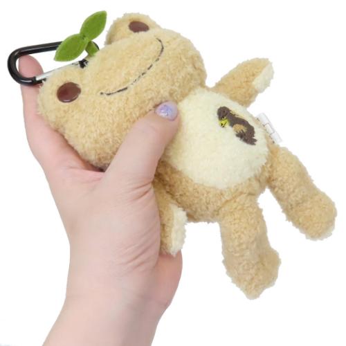 かえるのピクルス ショッピングバッグ ぬいぐるみエコバッグ アース＆ピクルス イヌワシさん キャラクター グッズ