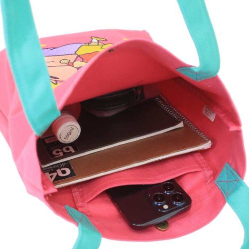 クレヨンしんちゃん 手提げかばん 刺繍トートバッグ しんのすけ&ぶりぶりざえもん アニメキャラクター グッズ メール便可