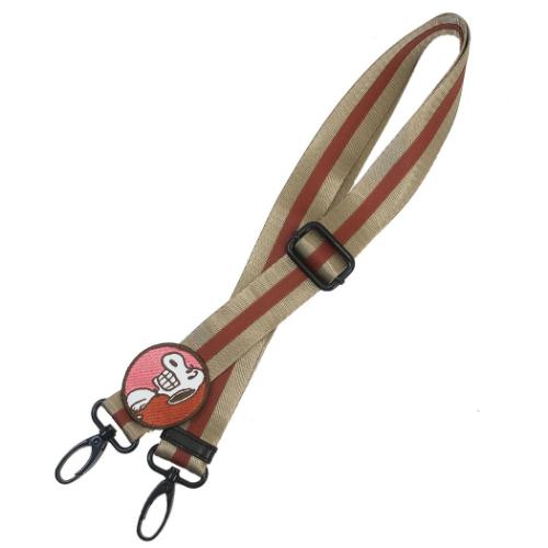 スヌーピー ショルダー紐 IP.WR.Strap.Peanuts-0G ショルダーストラップ Beige ピーナッツ キャラクター グッズ メール便可