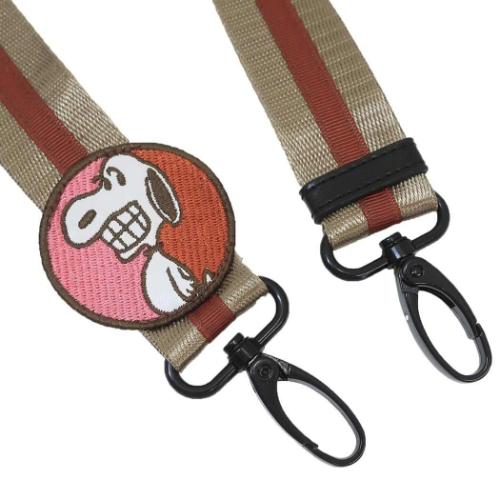 スヌーピー ショルダー紐 IP.WR.Strap.Peanuts-0G ショルダーストラップ Beige ピーナッツ キャラクター グッズ メール便可