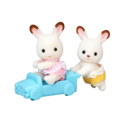シルバニアファミリー マスコット ウー76 ショコラウサギのふたごちゃん Sylvanian Families 人形 グッズ