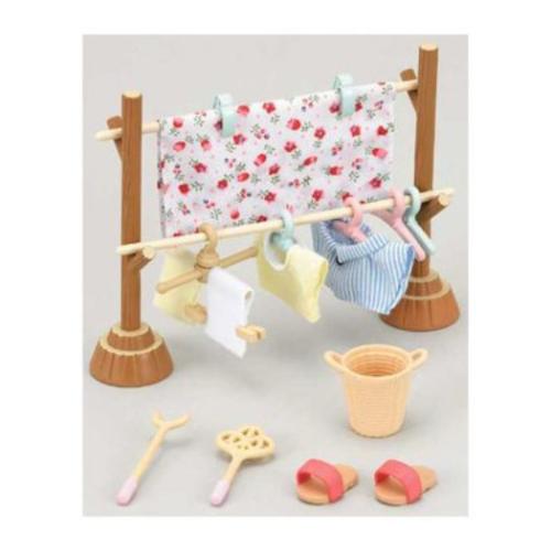 シルバニアファミリー マスコット カー610 ものほしセット Sylvanian Families 人形 グッズ