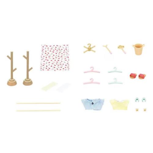 シルバニアファミリー マスコット カー610 ものほしセット Sylvanian Families 人形 グッズ