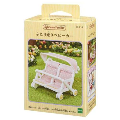 シルバニアファミリー マスコット カー214 ふたり乗りベビーカー Sylvanian Families 人形 グッズ