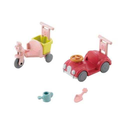 シルバニアファミリー マスコット カー216 三輪車 くるまセット Sylvanian Families 人形 グッズ