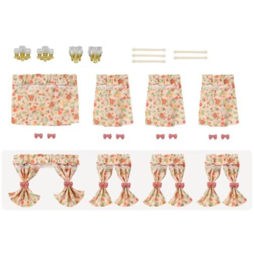 シルバニアファミリー マスコット カー627 ランプシェード カーテンセット Sylvanian Families 人形 グッズ