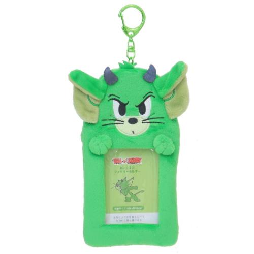 トム＆ジェリー キーリング ぬいぐるみフォトキーホルダー 悪魔ジェリー ワーナーブラザース キャラクター グッズ メール便可