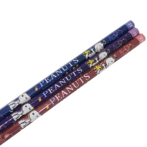 スヌーピー 鉛筆 2B鉛筆3本入り ピーナッツ キャラクター グッズ メール便可
