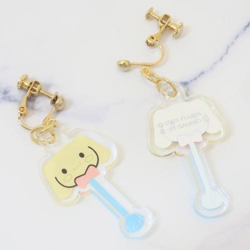シナモロール アクセサリー Clearイヤリング サンリオキャラクターズチョコレート サンリオ キャラクター グッズ メール便可
