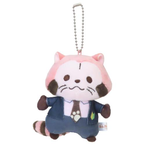 あらいぐまカルカル団 マスコット ボールチェーンマスコット アカカル キャラクター グッズ