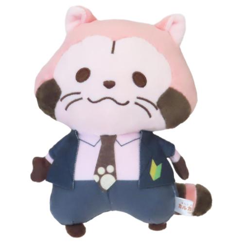 あらいぐまカルカル団 ぬいぐるみ プラッシュドール アカカル キャラクター グッズ