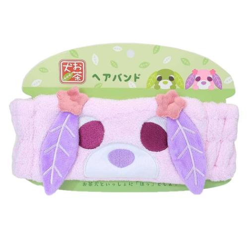 お茶犬 ヘアアクセ ヘアバンド ハナ キャラクター グッズ メール便可