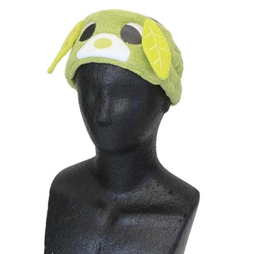 お茶犬 ヘアアクセ ヘアバンド リョク キャラクター グッズ メール便可