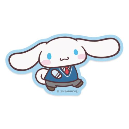 シナモロール ダイカットシール ステッカー 部活シリーズ 帰宅部 サンリオ キャラクター グッズ メール便可