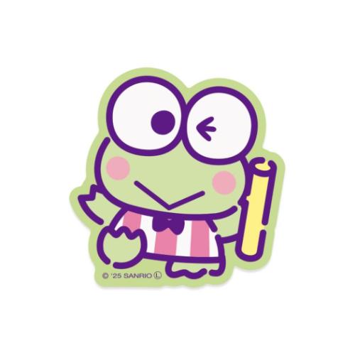 けろけろけろっぴ ダイカットシール ステッカー 部活シリーズ 陸上部 サンリオ キャラクター グッズ メール便可