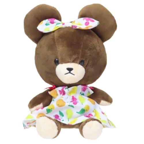 くまのがっこう ぬいぐるみ プラッシュドール SS フルーツ 絵本キャラクター グッズ