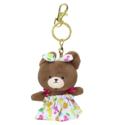 くまのがっこう マスコット チャームMC フルーツ 絵本キャラクター グッズ