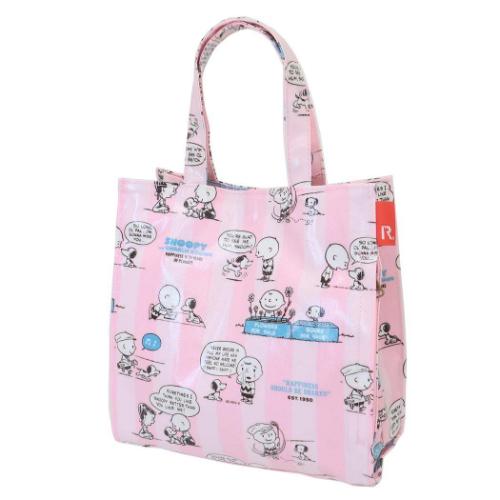 スヌーピー ミニバッグ IP スクエアLami Peanuts-0L ラミネート生地SQUAREミニバッグ 50th ピーナッツ キャラクター グッズ メール便可