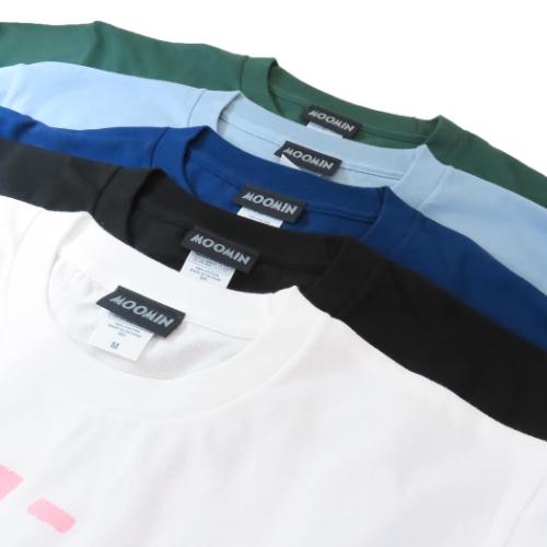 ムーミン Tシャツ T-SHIRTS ニョロニョロ GN Mサイズ 北欧 キャラクター グッズ メール便可