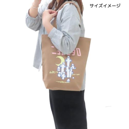 ムーミン トートバッグ トートバッグ ニョロニョロ BK 北欧 キャラクター グッズ メール便可