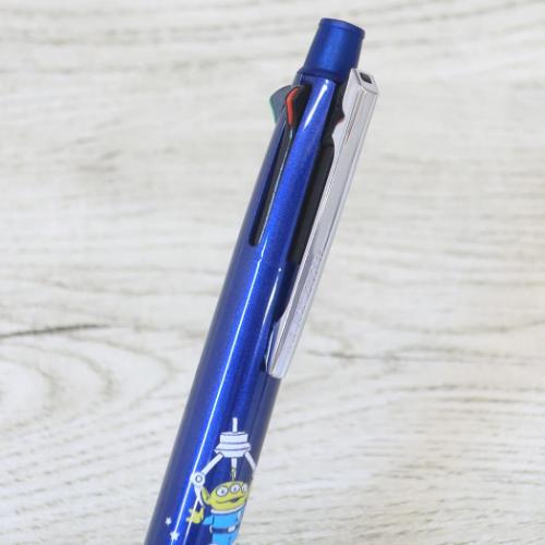 トイストーリー シャープペン＆黒赤青緑4色ボールペン ジェットストリーム4＆1 0.5 エイリアン ディズニー メール便可