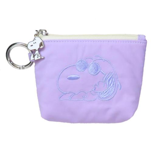 スヌーピー ミニポーチ カラーミニポーチ PU ジョークール ピーナッツ キャラクター グッズ