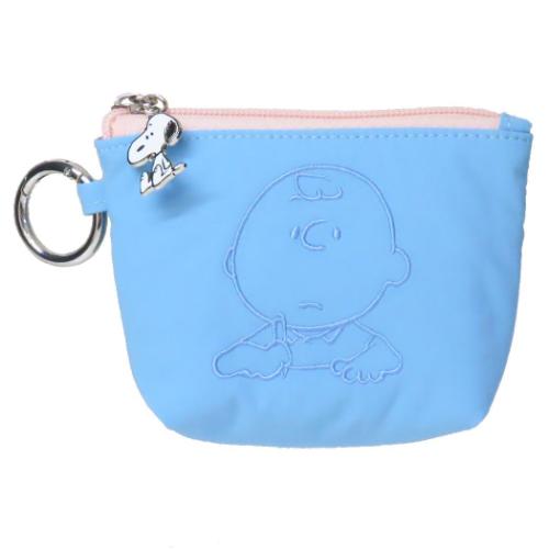 スヌーピー ミニポーチ カラーミニポーチ LBL チャーリーブラウン ピーナッツ キャラクター グッズ