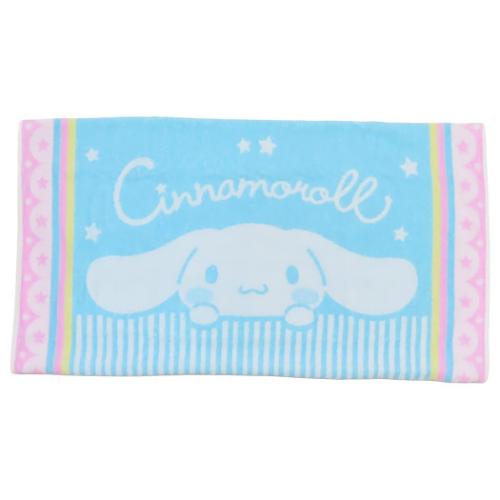 シナモロール 大人用枕カバー タオル枕カバー スウィートストライプ サンリオ キャラクター グッズ