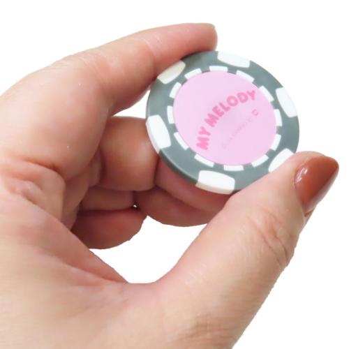 マイメロディ ゴルフ用品 コインマーカー マークマイメロ サンリオ キャラクター グッズ メール便可