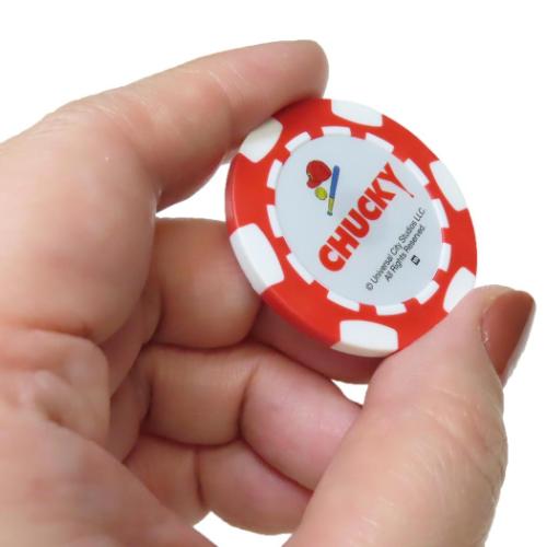 CHUCKY チャッキー ゴルフ用品 コインマーカー クリーピードール キャラクター グッズ メール便可