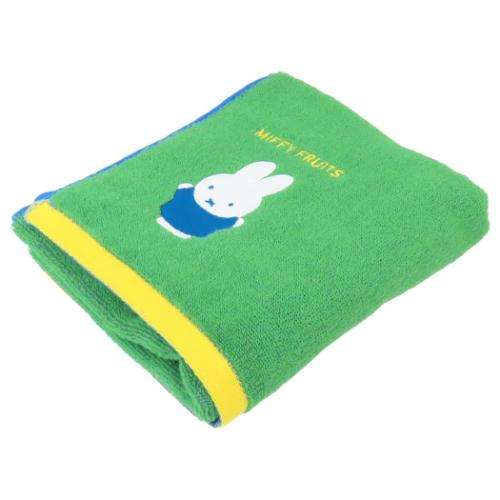 ミッフィー ロングタオル パイルジャカード フェイスタオル ミッフィーフルーツ ディックブルーナ 絵本キャラクター グッズ メール便可