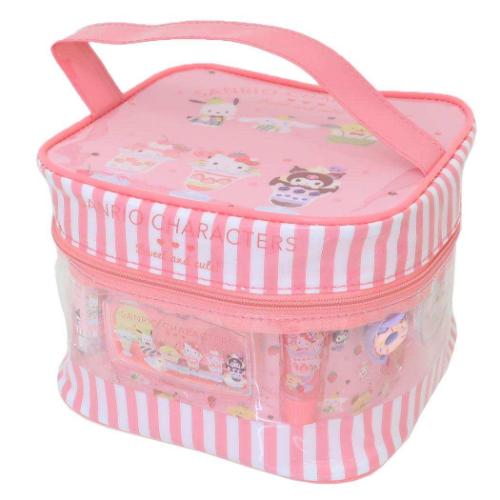 サンリオキャラクターズ キッズコスメ ビニールバニティメイクアップバッグ P サンリオ キャラクター グッズ