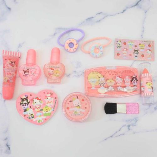 サンリオキャラクターズ キッズコスメ ビニールバニティメイクアップバッグ P サンリオ キャラクター グッズ