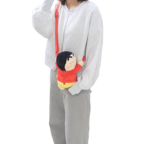クレヨンしんちゃん ショルダーバッグ あまえんぼショルダーポーチ しんのすけ デレデレ アニメキャラクター グッズ