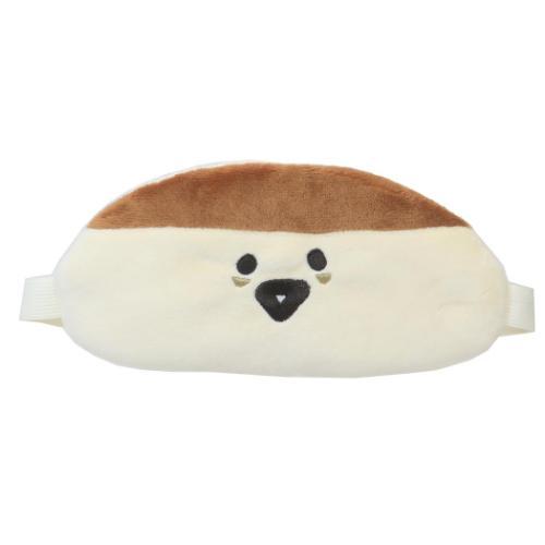 お文具といっしょ 旅行用品 アイマスク 寝不足でクマができたプリンさん キャラクター グッズ メール便可