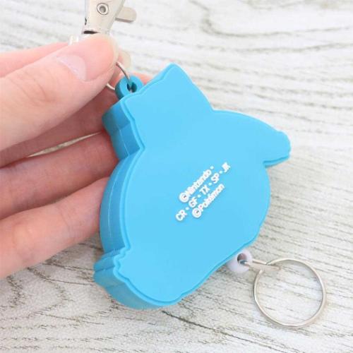 ポケットモンスター キーリング ラバーリールキーホルダー カビゴン まんぷく ポケモン キャラクター グッズ メール便可